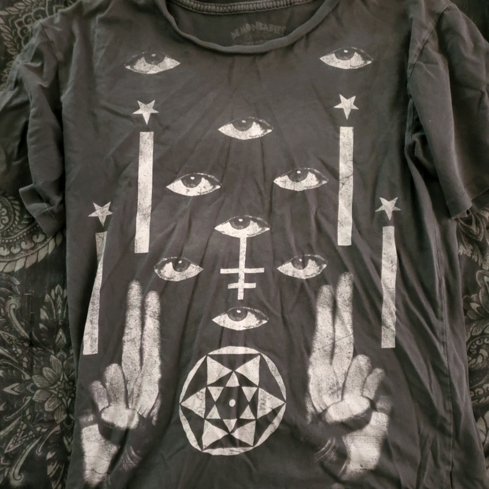 Vintage blood is the new black Pagan t-shirt